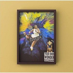 Hello Serena Original 8x10 Print by Malcom Xavier